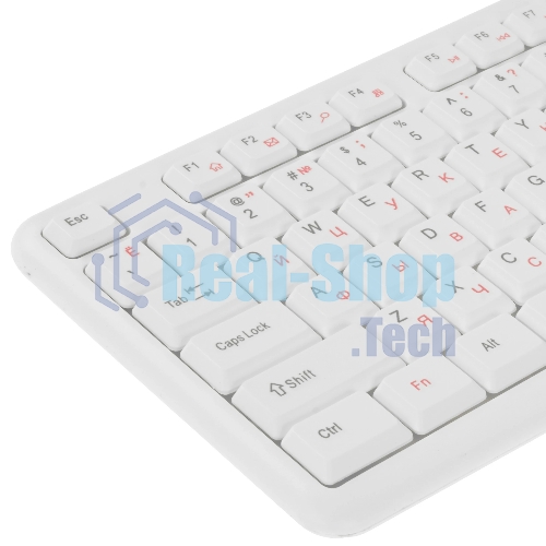 Клавиатура проводная Smartbuy (SBK-210U-W) ONE 210 USB белая
