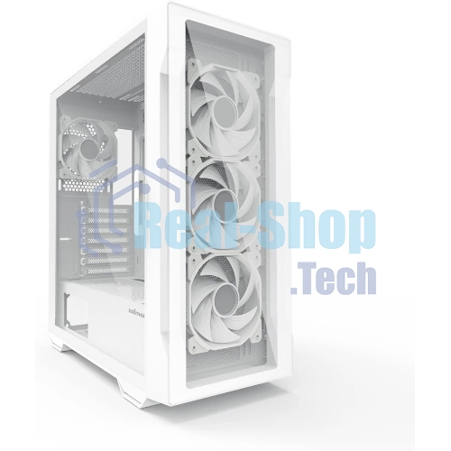 Компьютерный корпус MidiTower Zalman I3 NEO TG White (ATX, front mesh, TG window, USB 2.0 x1, USB 3.0x2, 4x120мм RGb fan, без БП) (I3 NEO TG White)