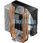 Кулер для процессора ID-COOLING SE-214-XT V2 LGA1851/1700/1200/115X/AM5/AM4 (16шт/кор, TDP 200W, PWM, 4 тепл.трубки прямого контакта, FAN 120мм, Random Spectrum Lighting) RET