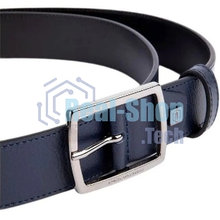 Ремень мужской Piquadro Modus CU6744MOS/BLU 125х3.5 см синий натур.кожа