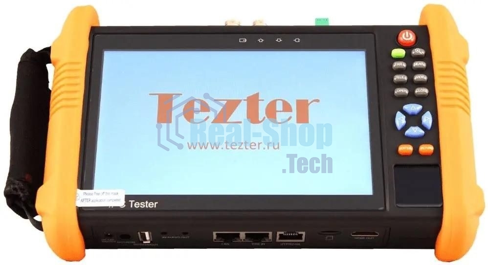 Универсальный монитор-тестер Tezter TIP-HOL-MT-7 AHD/CVI/TVI/CVBS/SDI и IP-видеосистем