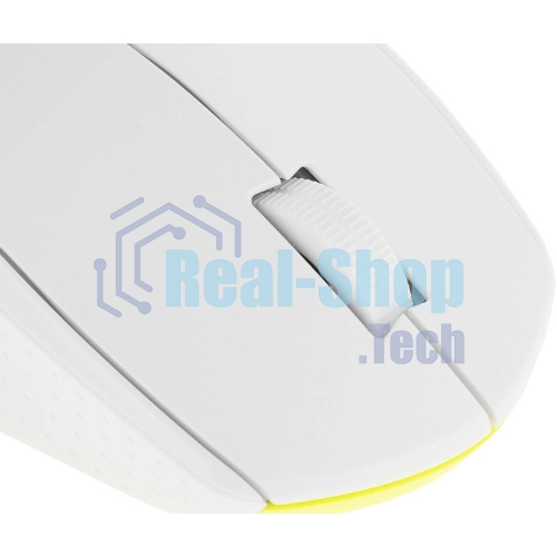 Мышь беспроводная Logitech M330 SILENT PLUS белый, 1000 dpi, радиоканал, USB, кнопки - 3