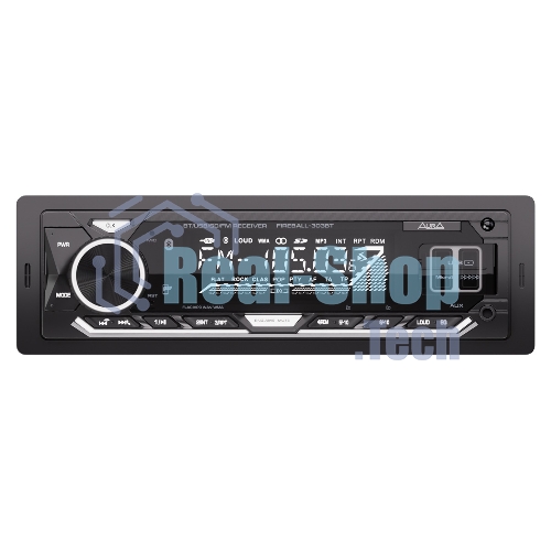 Автомагнитола AURA FIREBALL-303BT, 1 DIN, Bluetooth, USB Type-A, AUX