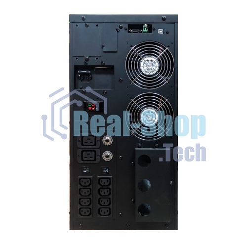 Источник бесперебойного питания Powercom MACAN, On-Line, 10000VA/10000W, Tower, IEC, LCD, Serial+USB, SmartSlot, подкл. доп. батарей