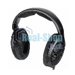 Проводные наушники Sennheiser HD 400 PRO черный, полноразмерные, Jack 3.5/6.3 мм