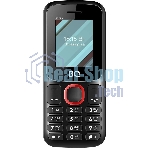 Мобильный телефон BQ 1848 Step+ черный/красный