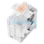 Кулер для процессора Cooler Ocypus Delta A40 WH ARGb белый 120мм алюминий+медь 2000rpm 29db 4-pin 220W 156мм