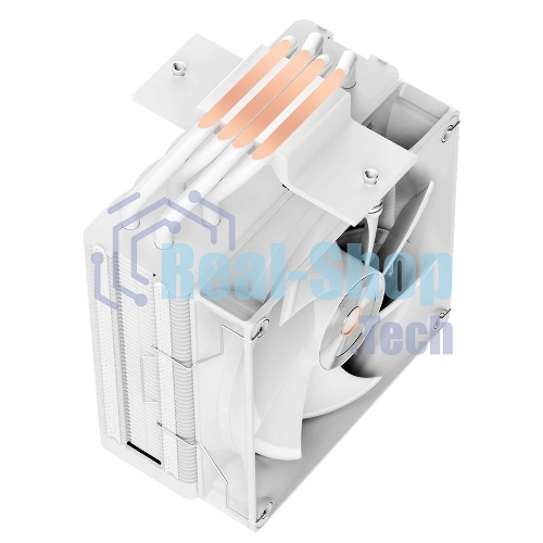 Кулер для процессора Cooler Ocypus Delta A40 WH ARGb белый 120мм алюминий+медь 2000rpm 29db 4-pin 220W 156мм
