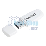 Флешка USB Smartbuy Scout white (SB032Gb3SCW), 32Gb, USB 3.0/3.1, R/W 110/40, белый