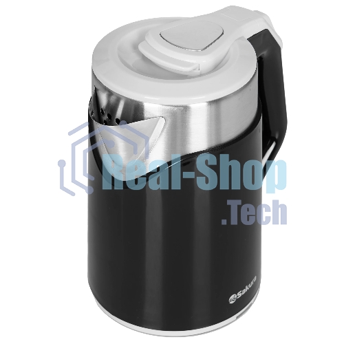 Чайник электрический SAKURA SA-2172BK 1.8 л, двухслойн черный