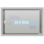 Шкаф коммутационный NTSS LIME (NTSS-WL6U5535GS) настенный 6U 550x350 мм пер. дв. стекл несъемн. бок. пан. 30 кг серый 8.3 кг 110 град. IP20