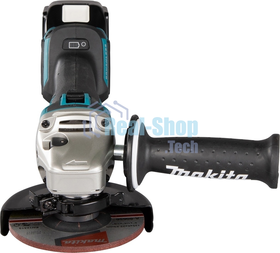 Углошлифовальная машина Makita DGA504RT 8500об/мин рез.шпин.:M14 d=125мм жестк.кейс