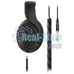 Проводные наушники Sennheiser HD 400 PRO черный, полноразмерные, Jack 3.5/6.3 мм