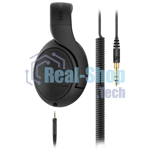 Проводные наушники Sennheiser HD 400 PRO черный, полноразмерные, Jack 3.5/6.3 мм