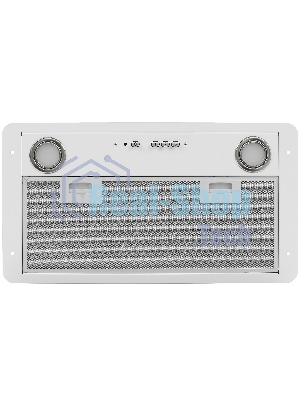 Вытяжка встраиваемая Elikor Flat 52П-650-К3Д белый, 50 см, 650 м³/ч, 36 дБ