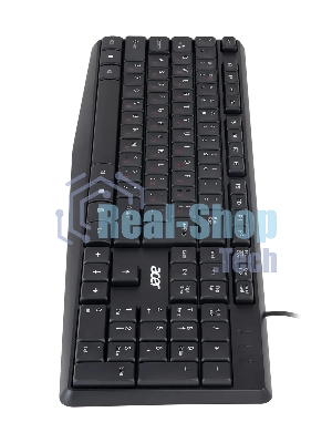 Клавиатура проводная Acer OKW121 (ZL.KBDEE.00B), USB, черный