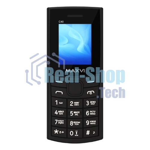 Мобильный телефон Maxvi C40 черный
