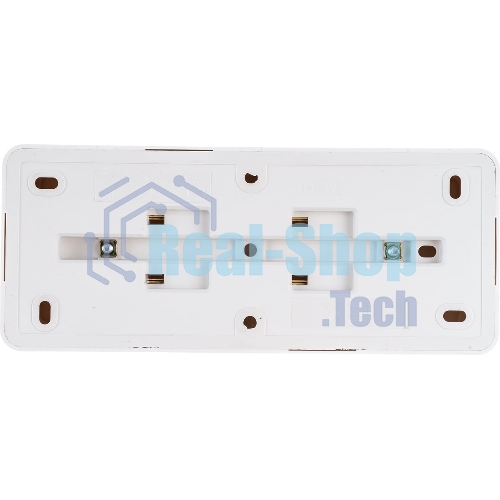 Розетка 3-м ОП Октава 10А IP20 без заземл. бел. IEK ERO30-K01-10-DC