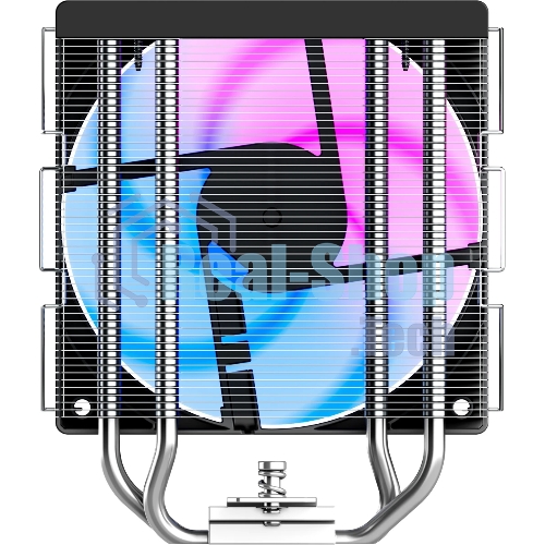 Кулер для процессора ID-COOLING SE-214-XT V2 LGA1851/1700/1200/115X/AM5/AM4 (16шт/кор, TDP 200W, PWM, 4 тепл.трубки прямого контакта, FAN 120мм, Random Spectrum Lighting) RET