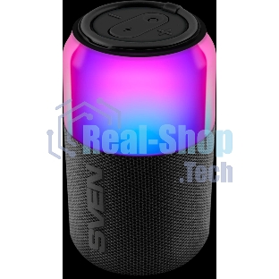 Колонка портативная SVEN PS-130 black (10 Вт, USB, Bluetooth, питание от USB/аккумулятора)
