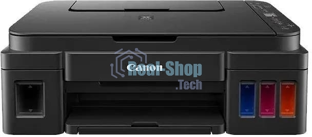 МФУ струйное Canon PIXMA G3410 (2315C009), A4, цветное, печ. 8.8 стр/мин (ч/б) 5 стр/мин (цвет), скан. до 19 стр/мин., 4800x1200 dpi (принтер) 1200х600 dpi (сканер), USB, Wi-Fi