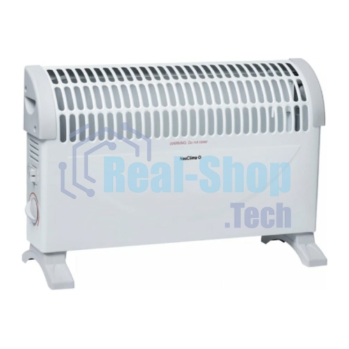 Конвектор электрический Neoclima Fast 1500 w белый, 1500 Вт, 15 м2, термостат