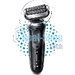Электробритва сетчатая Braun Series 7 71-N1000S реж.эл.:3 питан.:аккум. черный