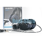 Проводные наушники Sennheiser HD 400 PRO черный, полноразмерные, Jack 3.5/6.3 мм