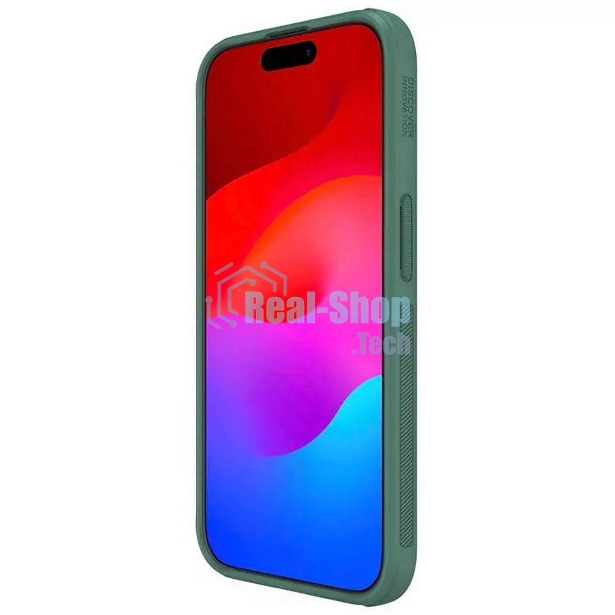 Чехол Super Frosted Shield Pro, темно-зеленый, (AP IP15 Pro)