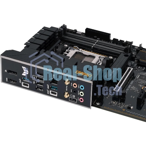 Материнская плата ASUS TUF GAMING B650-PLUS WIFI, AM5, AMD B650, 4xDDR5, 4xSATA, 3xM.2, 1xPCI-E 4.0 x16, 1xPCI-E 4.0 x4, 2xPCI-E x1, 1xHDMI, 1xDP, 1x 2.5Gb LAN, 2xUSB-A 3.2 Gen 2, 4xUSB-A 2.0, 1xUSB-C 3.2 Gen 2, 5x3.5 мм, 7.1, ATX