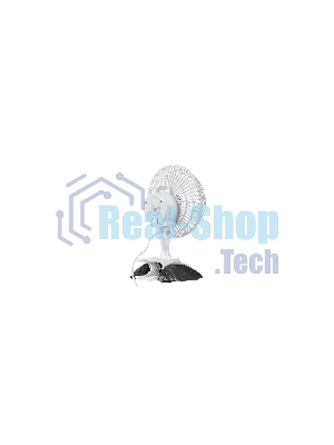 Вентилятор Centek CT-5003 серый/белый, настольный, 20 Вт, 2 скорости, 15 см