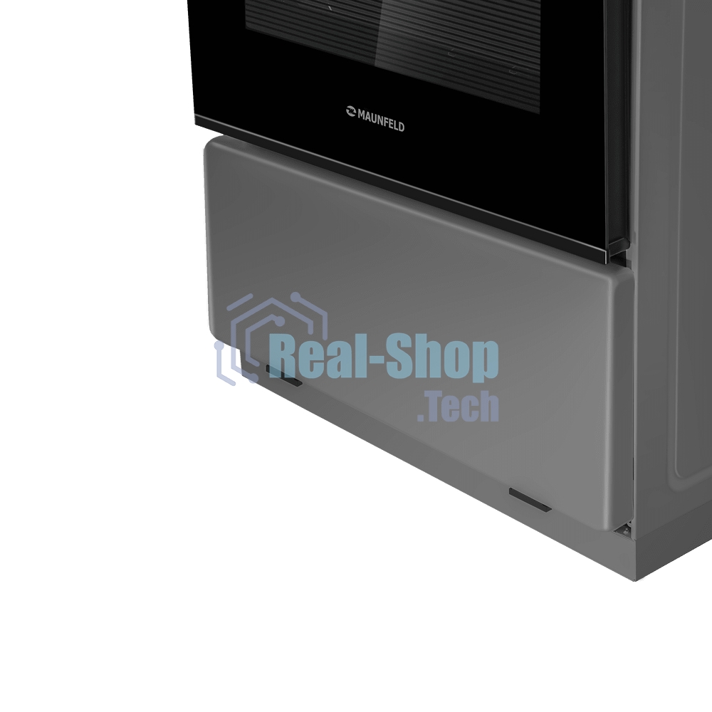 Плита газовая Maunfeld MGC50GEGR08 серый, конфорок 4 шт, духовка 59 л, 50 см x 88 см x 65 см