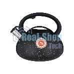Чайник для плиты AGNESS 907-080 Black Marble нерж. 3 л
