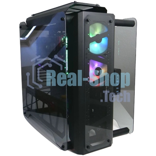 Корпус без блока питания Raijintek ENYO, Full-Tower, TG, no fans, 4xUSB-A 3.0, SSI-EEB, E-ATX, ATX, mATX, mITX Black
