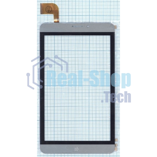 Сенсорное стекло (тачскрин) RP-468A-7.0 FPC-755-A1, серое