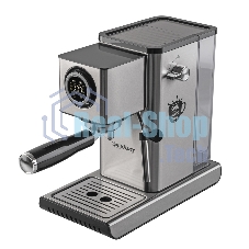 Кофеварка рожковая Endever Costa-1090 стальной, исп. кофе - молотый, 1,2 л, 1400 Вт, 15 бар