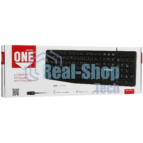 Клавиатура проводная SMARTBUY (SBK-220U-K) ONE 220 USB черная
