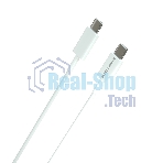 Сетевое зарядное устройство MORE CHOICE (4610196408915) NC60a 1USB-C 3.0A PD 20W быстрая зарядка для Type-C, белый