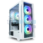 Компьютерный корпус MidiTower Zalman I3 NEO TG White (ATX, front mesh, TG window, USB 2.0 x1, USB 3.0x2, 4x120мм RGb fan, без БП) (I3 NEO TG White)