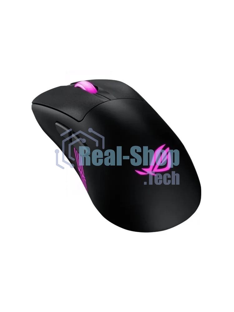 Мышь беспроводная/проводная ASUS ROG Keris II Origin чёрный, 42000 dpi, USB Type-A, радиоканал, Bluetooth, кнопки - 5