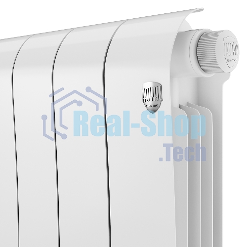 Радиатор биметаллический Royal Thermo Infinity 300 Bianco Traffico VR80 - 8 секц.