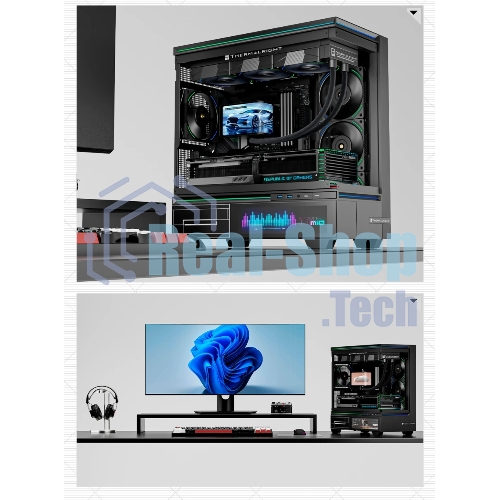 Водяное охлаждение для процессора Thermalright Wonder Vision 360 Turbo (360мм, LED, Black, ARGB/Fans: 3x120мм, 120.38CFM, 44.7dBA, 3000RPM/Pump height 107мм, 6400RPM, Rad thickness 27мм/S: 1700, 1200, 1851, 115X, 2011, 2066, AM5, AM4)