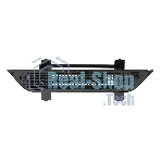 Конвектор электрический Denzel XCE-1000B черный, 1000 Вт, 15 м2, термостат