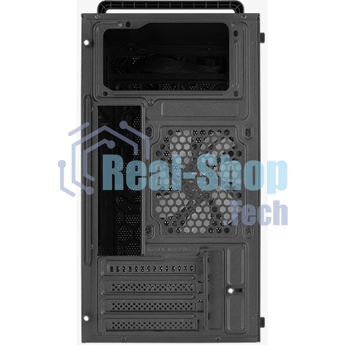 Компьютерный корпус MiniTower Aerocool/Formula CS-109-G-BK-v1 (mATX, USB3x1, USB2x2, 120мм RGb fan, без БП) (4711099472376)