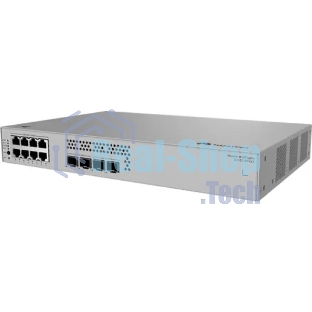 Коммутатор Huawei S310S-8P4JX (L2+, 8*10/100/1000BASE-T ports (128 W PoE+), 2*10GE SFP+ ports, 2*2.5GE SFP ports, built-in AC power, Fanless)