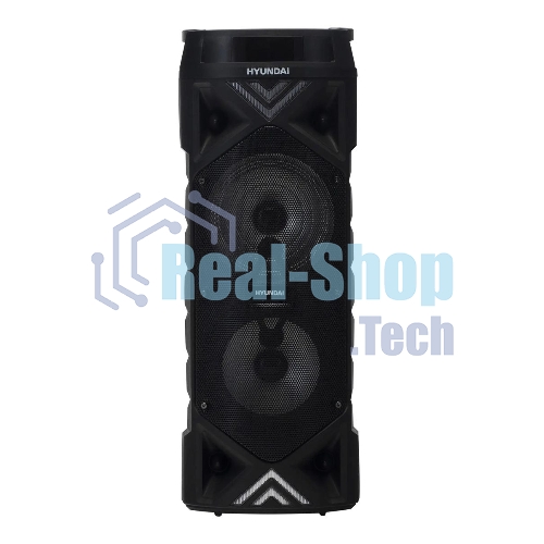 Минисистема Hyundai H-MC180 черный 80Вт/FM/USB/BT/SD/MMC