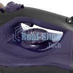 Утюг BBK ISE-2413 (B/V) черный/фиолетовый, 2400 Вт, 40 г/мин, 140 г/мин, 450 мл