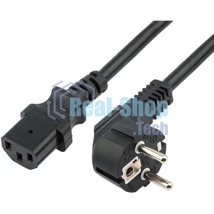 Шнур питания NTSS NTSS-PC13771 C13-Schuko проводник.:3x0.75мм2 1.8м 220/250В 10А белый
