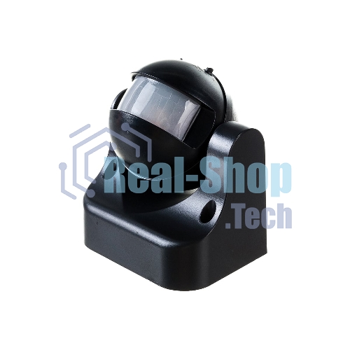 ИК датчик движения наст. EKF PROxima 1200Вт 180гр. до 12м IP44 MS-39b черный