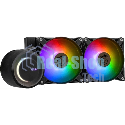 Система жидкостного охлаждения MSI MAG CORELIQUID E240 2x ARGB Fan LGA 1200/1700 AM5/AM4 (306-7ZW5E17-C24)